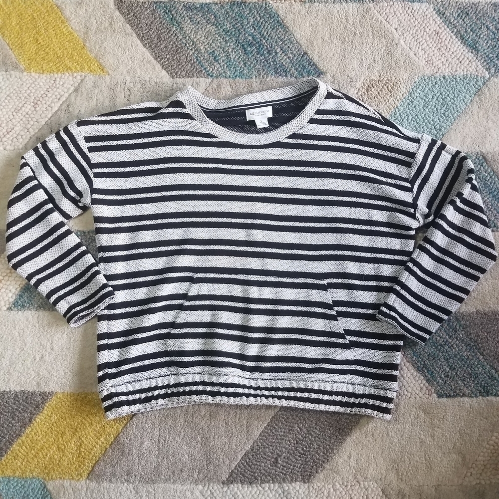 Liz Claiborne Weekend Striped Sweater Sweatshirt